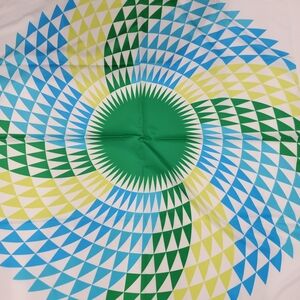 NWT Echo Square Colorful Geometric Scarf